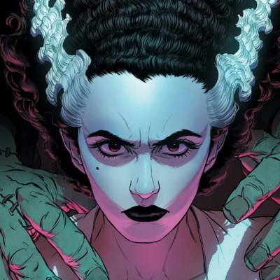 Bride of Frankenstein Lives Comic Cover
