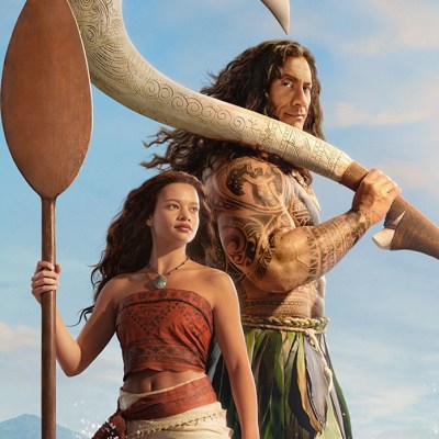Catherine Laga'aia and Dwayne Johnson in Moana Review