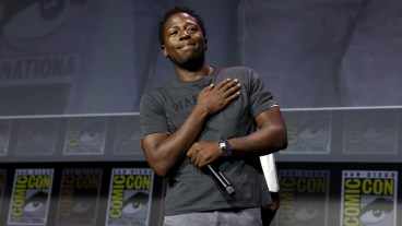David Jonsson at Black Panther 3 Panel SDCC