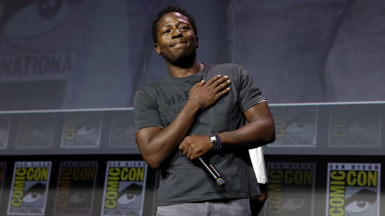 David Jonsson at Black Panther 3 Panel SDCC