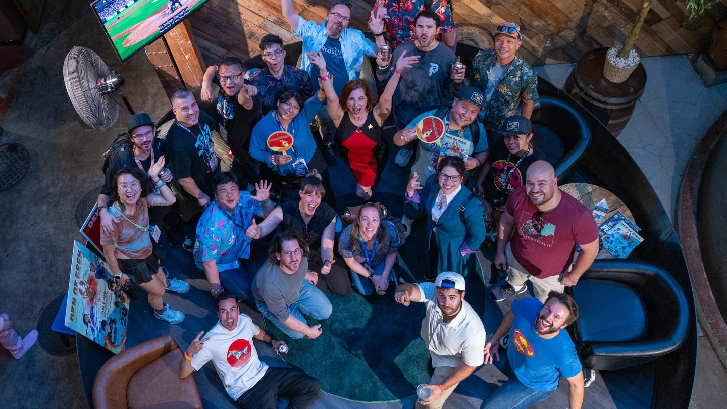 Den of Geek at Mission Brewing at San Diego Comic-Con 2025.