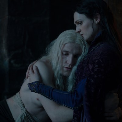 Aemond (Ewan Mitchell) and Alys Rivers (