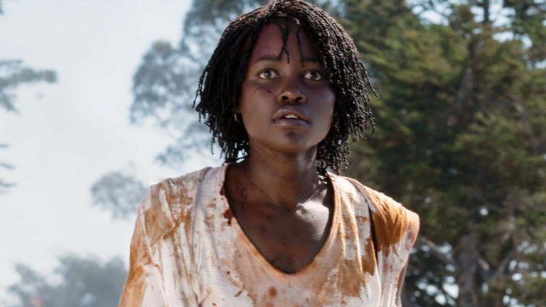 Lupita Nyong'o in Jordan Peele's Us.