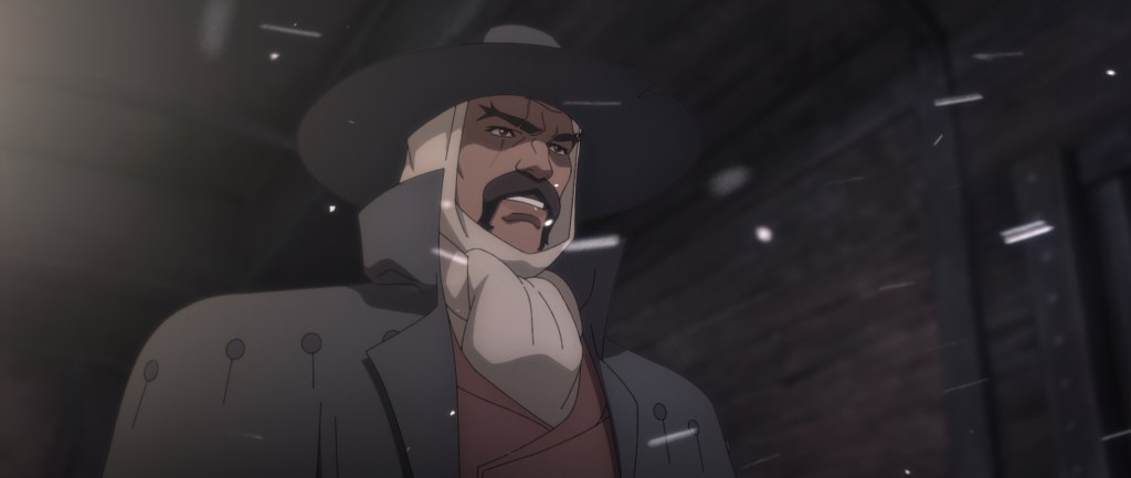 Bass X Machina S1. Brian Tyree Henry as Bass Reeves in Bass X Machina S1. Cr. Courtesy of Netflix © 2026