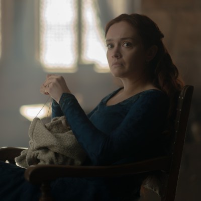 Alicent Hightower (Olivia Cooke) on House of the Dragon season 3.