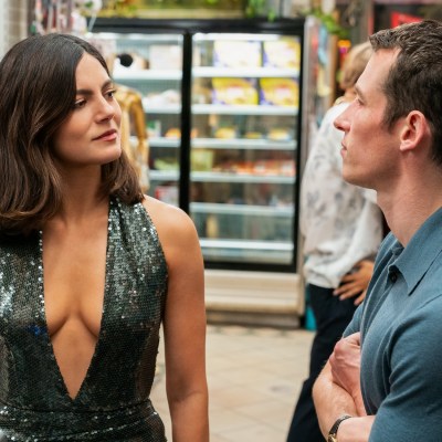 Monica Barbaro and Callum Turner in One Night Only Review