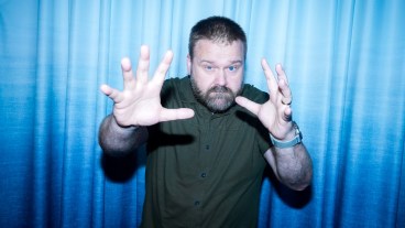 Robert Kirkman in Den of Geek studio at San Diego Comic-Con 2026.