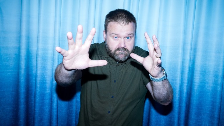 Robert Kirkman in Den of Geek studio at San Diego Comic-Con 2026.