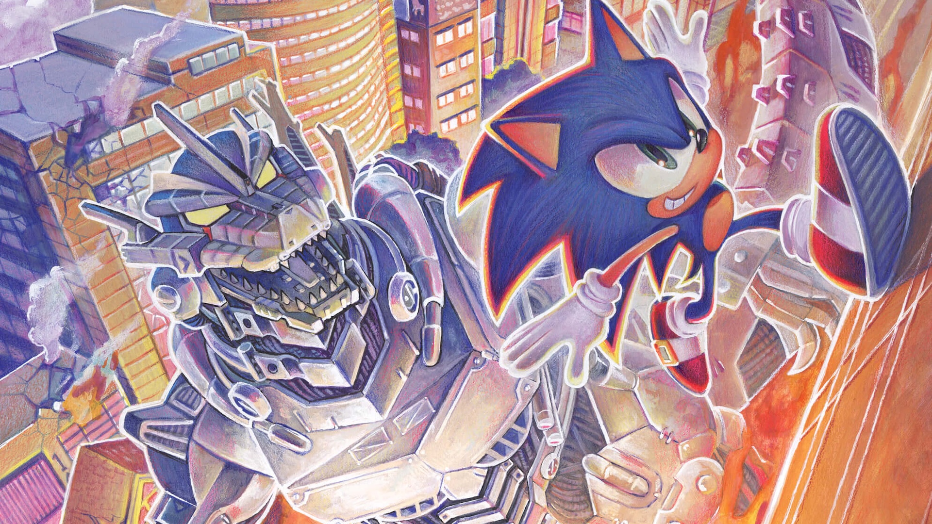 Sonic the Hedgehog x Godzilla: Insights from Writer Nick Marino news cover image