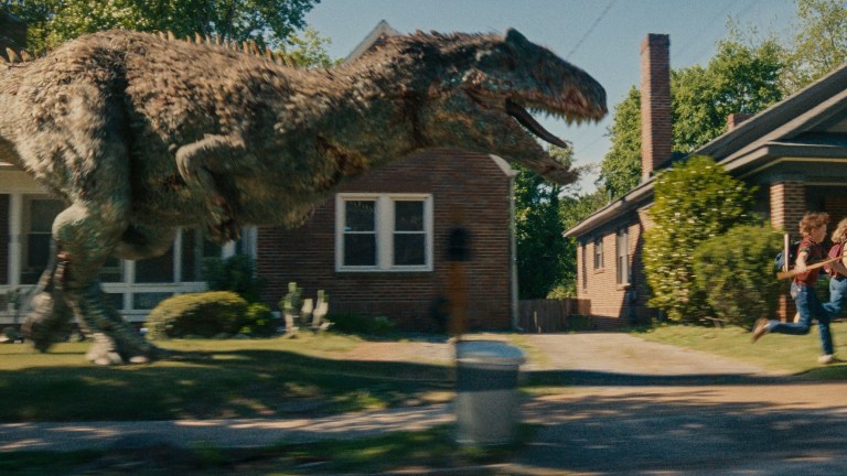 T-Rex in End of Oak Street