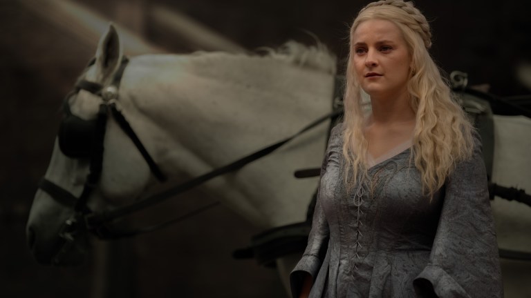 Helaena Targaryen (Phia Saban) on House of the Dragon season 3 episode 7.