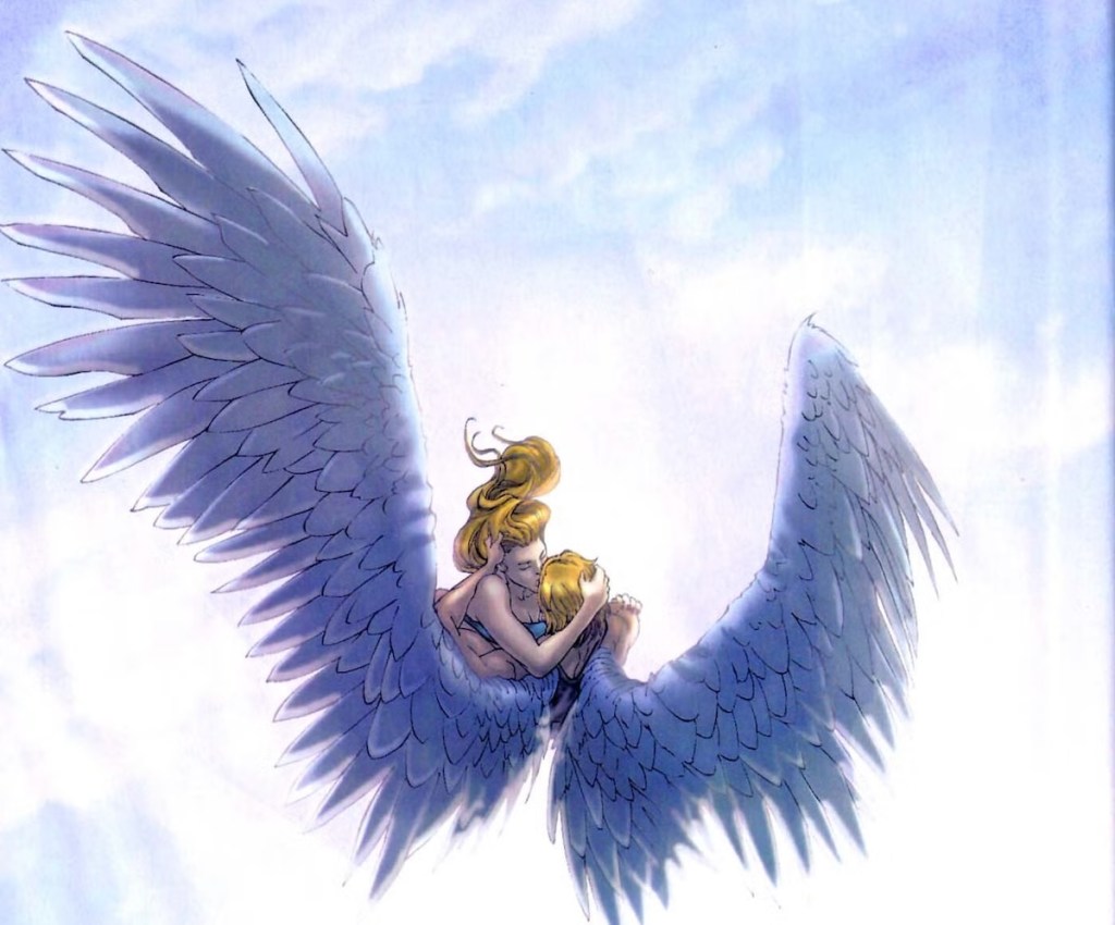 Angel and Husk in X-Men Comics