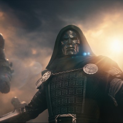 Robert Downey Jr. as Victor von Doom / Doctor Doom in Avengers: Doomsday. Photo courtesy of Marvel. © 2026 Marvel. All Rights Reserved. Screenshot