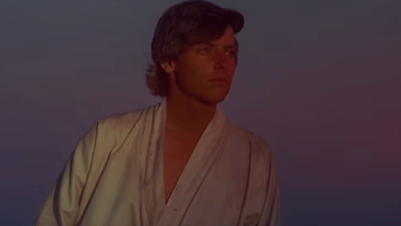Mark Hamill as Luke Skywalker in Star Wars