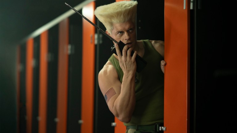 Cody Rhodes as Guile in Street Fighter