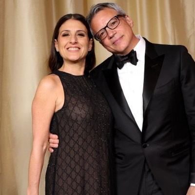 Mike De Luca and Pam Abdy at Oscars 202