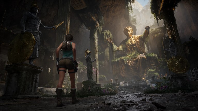 Lara Croft in Tomb Raider: Legacy of Atlantis